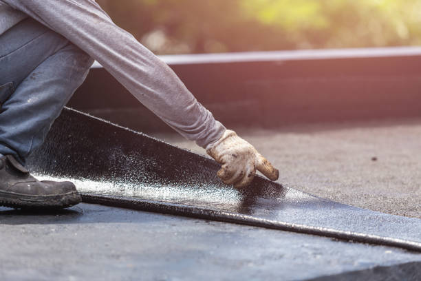 Professional Exterior Waterproofing technician working in Levittown, PA